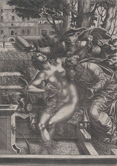 Susanna und die Ältesten von Rene Boyvin