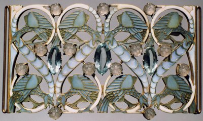 Plakette, spätes 19. - 20. Jahrhundert von Rene Jules Lalique