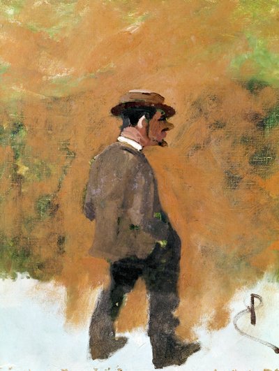 Henri de Toulouse-Lautrec im Alter von 19 Jahren von Rene Princeteau