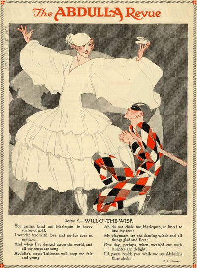 Abdulla Zigaretten, 1920er Jahre von Rene Vincent