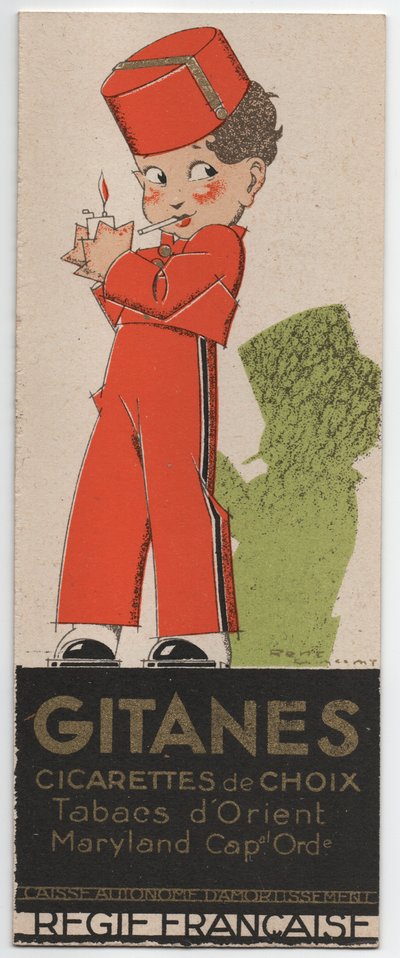 Gitanes Zigaretten von Rene Vincent