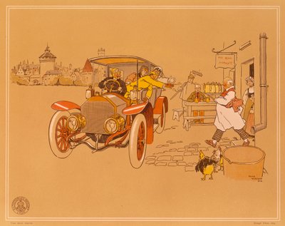 Plakat zur Werbung für Berliet-Autos, 1906 von Rene Vincent