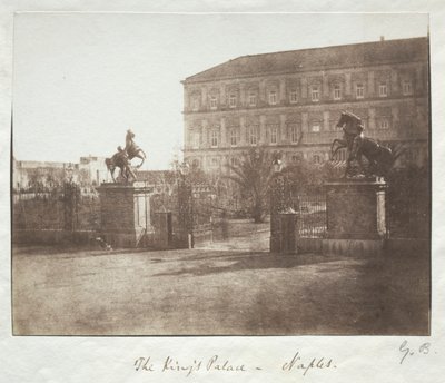 Der Königspalast, Neapel von Reverend George Wilson Bridges