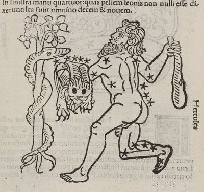 Das Sternbild des Herkules von John Pardon