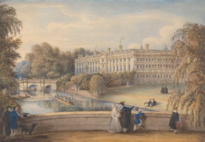 Clare College, Cambridge von Richard Banks Harraden