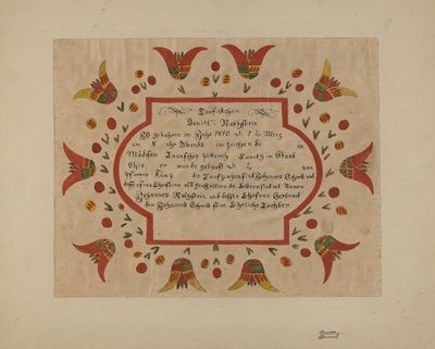 Fraktur von Richard Barnett