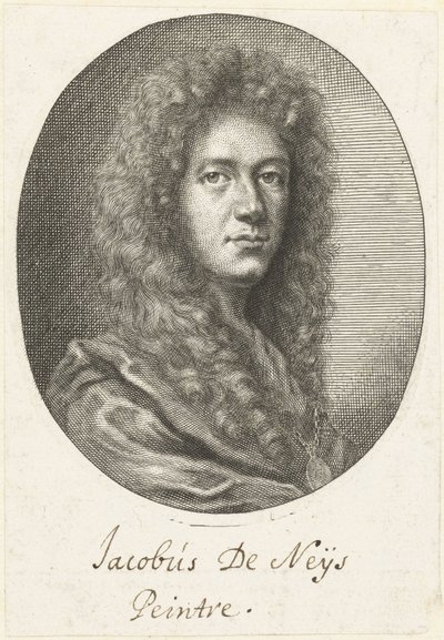 Porträt des Malers Jacob Denys von Richard Collin