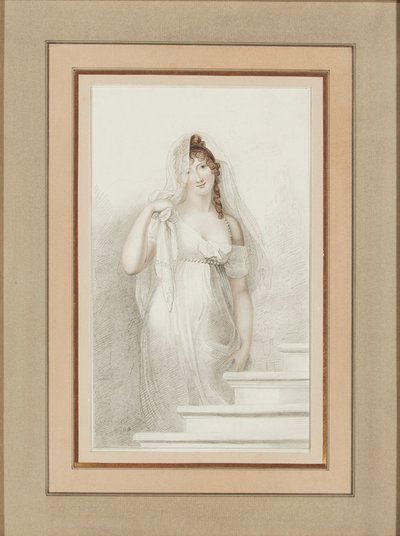 Porträt von Madame Récamier 1777-1849 von Richard Cosway
