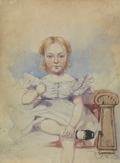 Porträt eines Mädchens von Richard Dadd