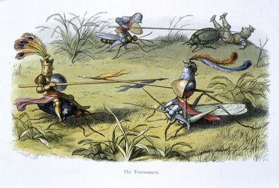 Elfenritter beim Turnier von Richard Doyle