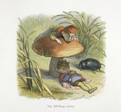 Der Elfenkönig schläft von Richard Doyle
