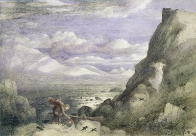 Das Hexenhaus, 1875 von Richard Doyle
