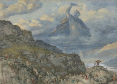 Thor und die Zwerge, 1878 von Richard Doyle