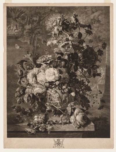 Ein Blumenstück, 1778 von Richard Earlom