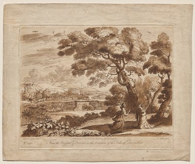 Landschaft, Platte Nr. 140 von Richard Earlom