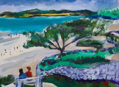 Die Terrasse, Carmel-by-the-Sea von Richard Fox