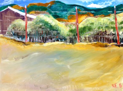 Weinberg, Sonoma, 2017 von Richard Fox
