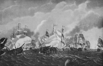Schlacht bei San Domingo, ca. 1807 von Richard Harraden