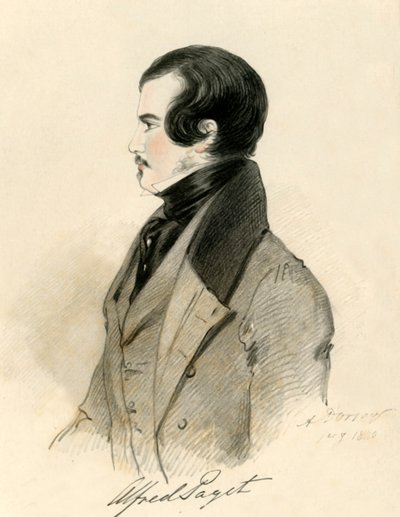Alfred Paget, 1840 von Richard James Lane