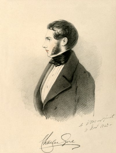 Der ehrenwerte Charles Gore, 1843 von Richard James Lane