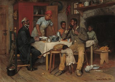 Ein pastoraler Besuch, 1881 von Richard Norris Brooke
