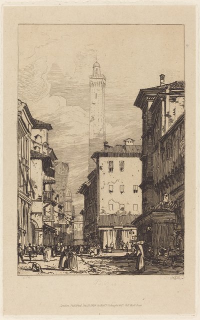 Bologna von Richard Parkes Bonington