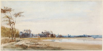 Die Salzwiesen bei Trouville von Richard Parkes Bonington