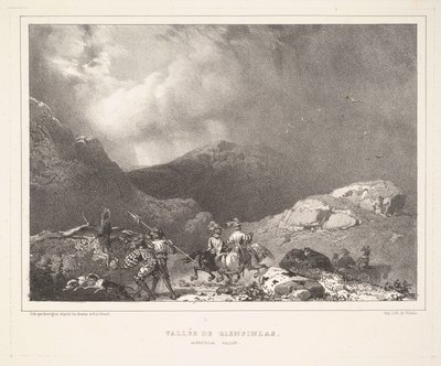 Glenfinlas-Tal, 1826 von Richard Parkes Bonington