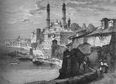 Benares, ca. 1880 von Richard Principal Leitch