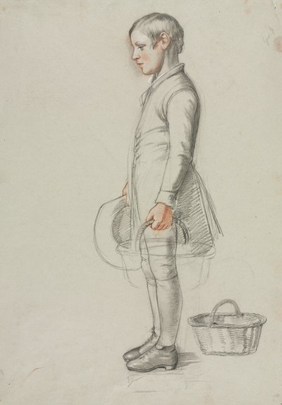 Studie für Country Cousins, ca. 1847-1848 von Richard Redgrave