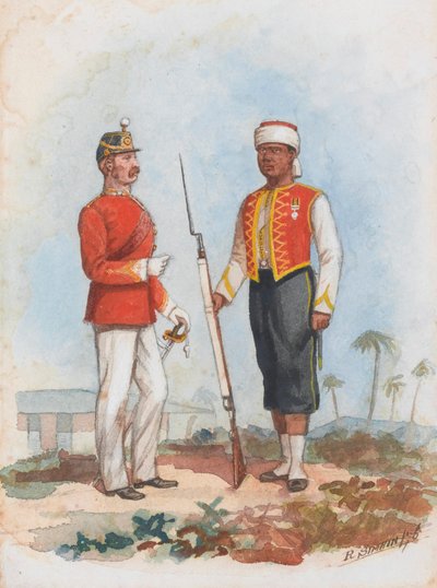 Infanterie, West India Regiment von Richard Simkin