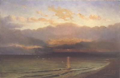 Sonnenuntergang an der Küste von Yorkshire von Richard Weatherill