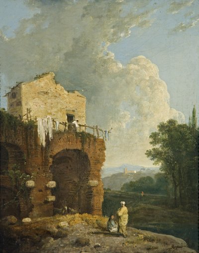 Hadrians Villa Tivoli, ca. 1765 von Richard Wilson