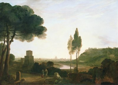 Rom und die Ponte Molle von Richard Wilson