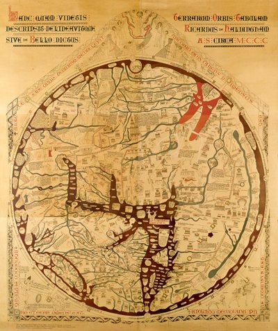 Hereford Mappa Mundi von Richard of Haldingham