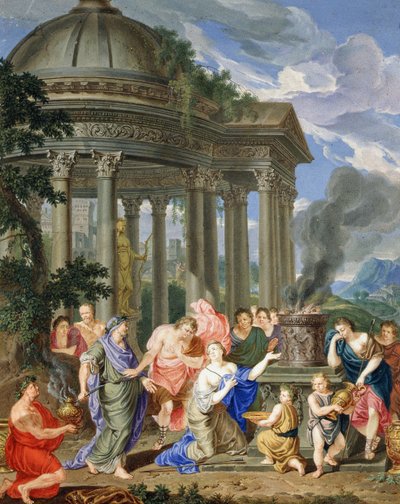 Opferung der Iphigenie von Richard van Orley