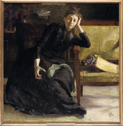 Die Künstlerin Eva Bonnier von Rickard Bergh