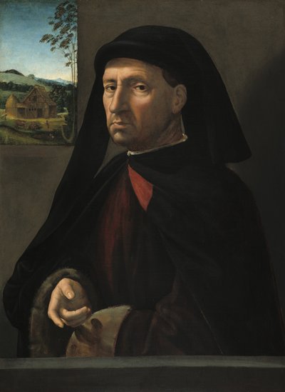 Porträt eines Gentlemans, ca. 1505 von Ridolfo Ghirlandaio