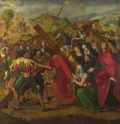 Der Zug nach Golgatha, ca. 1505 von Ridolfo Ghirlandaio