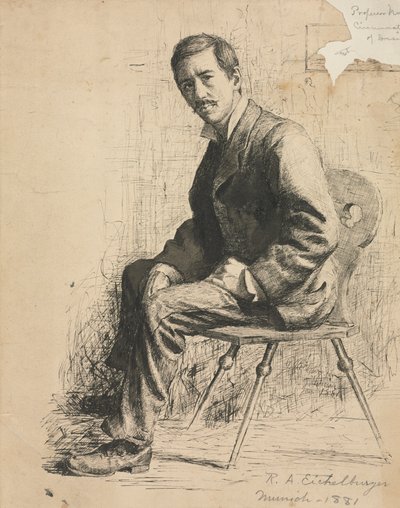 Skizze von Professor Mowotny von Robert A. Eichelberger