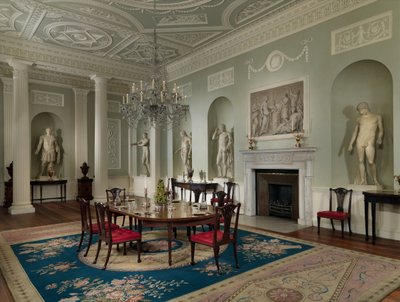 Esszimmer aus dem Lansdowne House, London, 1767-1769 von Robert Adam