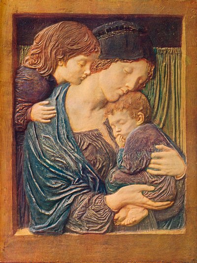 Mutter und Kinder, um 1900 von Robert Anning Bell