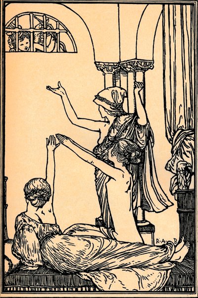 Die Gefangenen, ca. 1900 von Robert Anning Bell