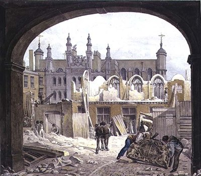 Blackwell Hall, King Street, Cheapside von Robert Blemell Schnebbelie