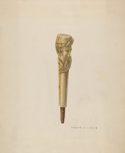 Stockkopf oder Griff von Robert Clark