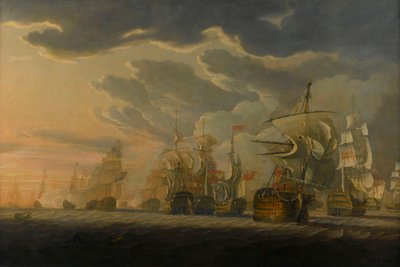 Die Schlacht von Kap St. Vincent von Robert Cleveley