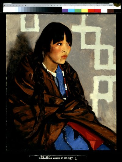 Indisches Mädchen (Julianita) von Robert Cozad Henri