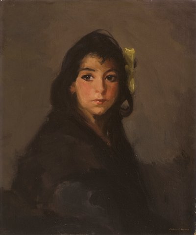Das Zigeunermädchen, 1912 von Robert Cozad Henri