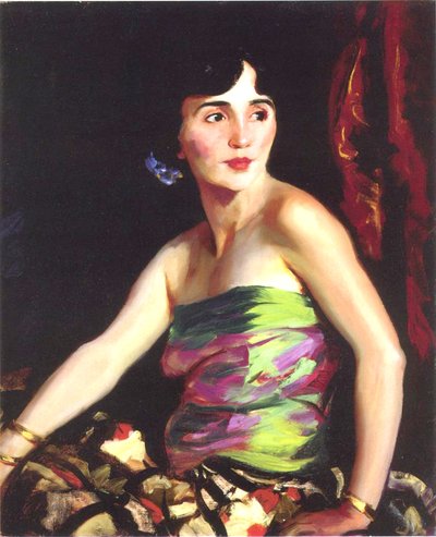 Die spanische Tänzerin Isolina Maldonado, 1921 von Robert Cozad Henri