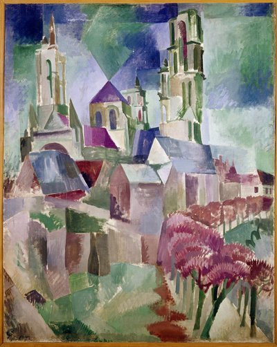 Türme von Laon von Robert Delaunay